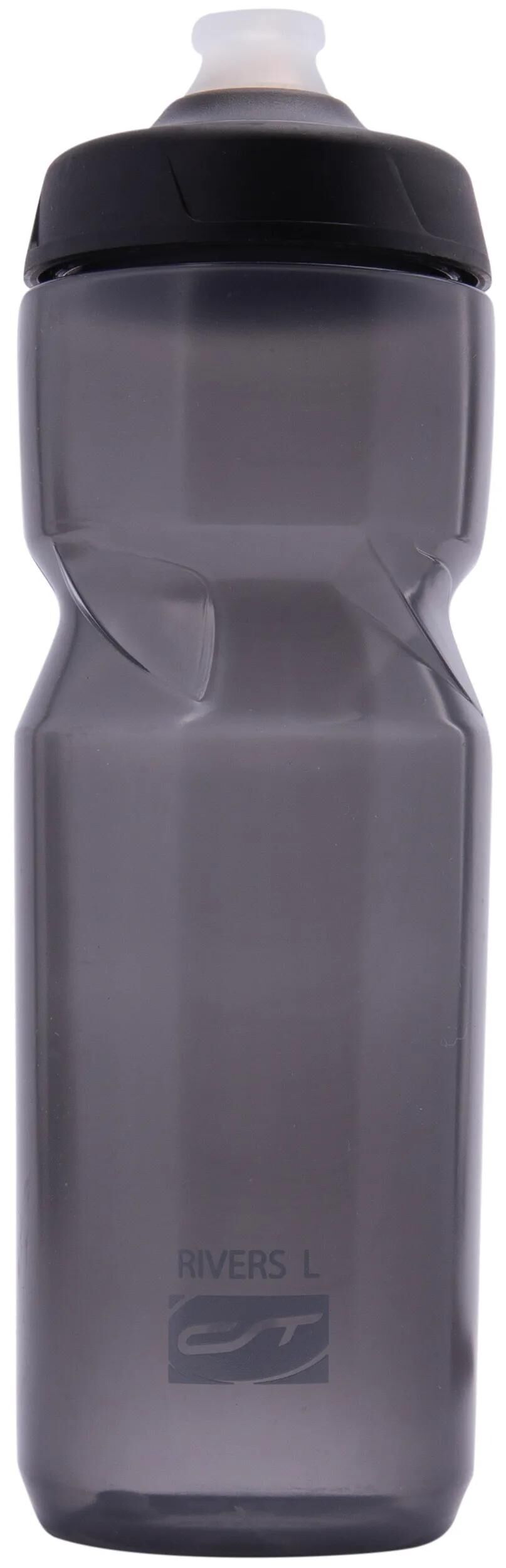 Contec Wasserflasche Rivers L CT Flasche Rivers L 800 ml, schwarz kühles Grau