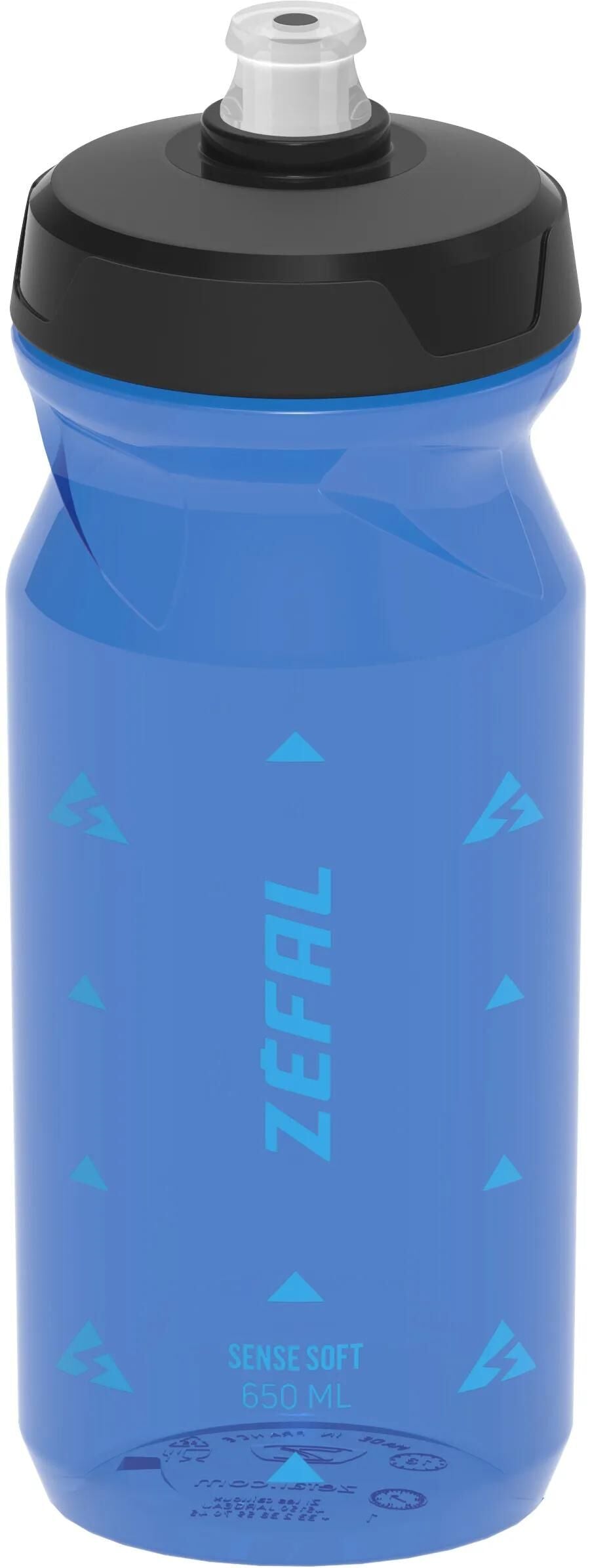 Zéfal Wasserflasche Sense Soft Flasche Sense Soft 650 ml transblau