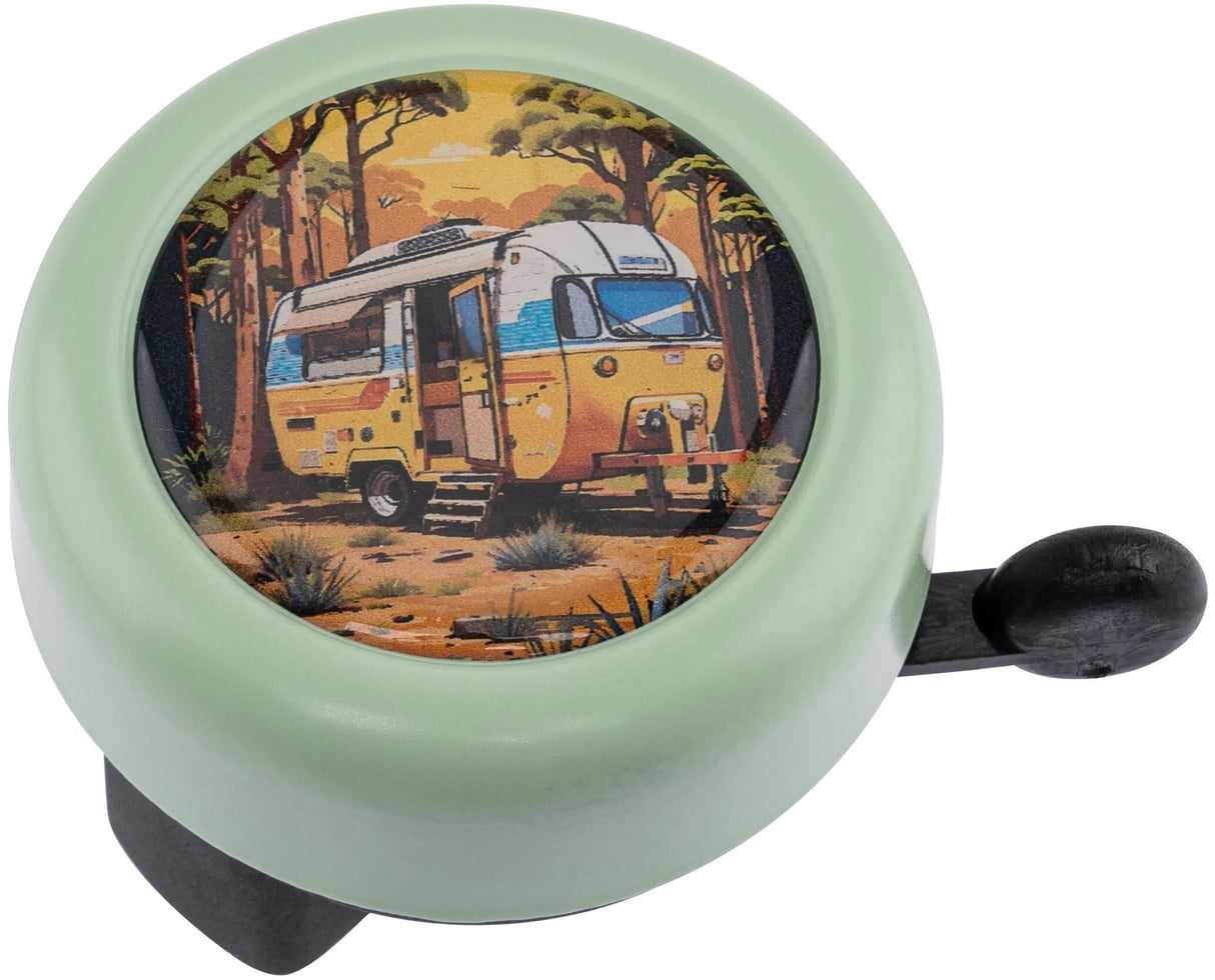 Reich Fahrradklingel Farbe Camping Reichhaltige Motivklingel Farbe Camping Pastellgrün