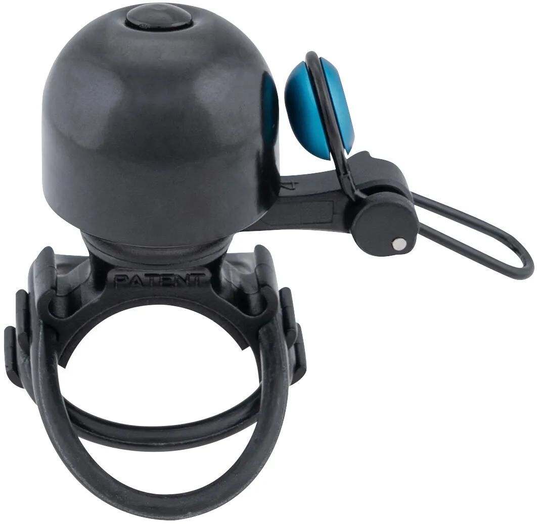 Contec Fahrradklingel Diamond Bing CT Miniklingel Diamond Bing, Schwarz Blau, Uni