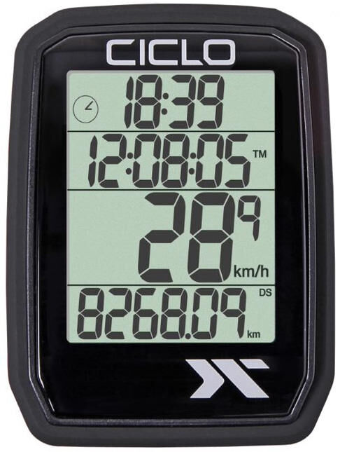 Ciclosport Fahrradcomputer Protos 105 Fahrradcomputer Protos 105 Schwarz