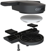 Contec Halter Clue Rail CT Halterung Clue Rail Schwarz