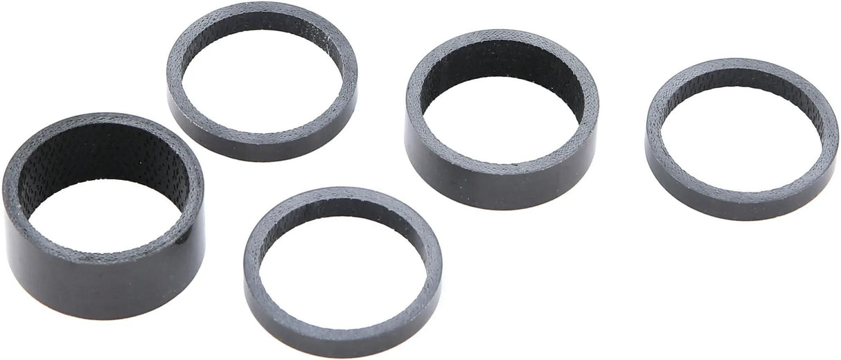 Contec Spacer-Set Carbon CT Spacer Carbon 1 1 8, 5 Stück, Carbon