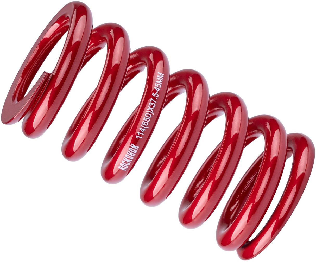 Rockshox-Federfeder RS 37,5-45 mm 114 mm 650 lb elektr.rot