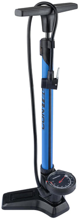 Contec Standpumpe Air Support Twist CT Handkompressoren Air Support Twist Schwarz Blau