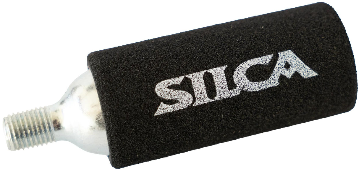 Silca Reifenheber Eolo Hebel Premio CO2 Kartusche. Pumpe Eolo Hebel Premio Schwarz