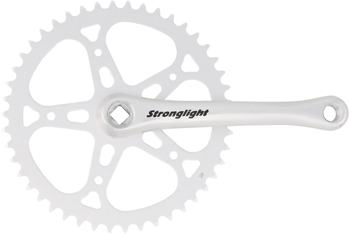 Stronglight Kurbelgarnitur Kurbelgarnitur 46t 1-fach 170mm sil.
