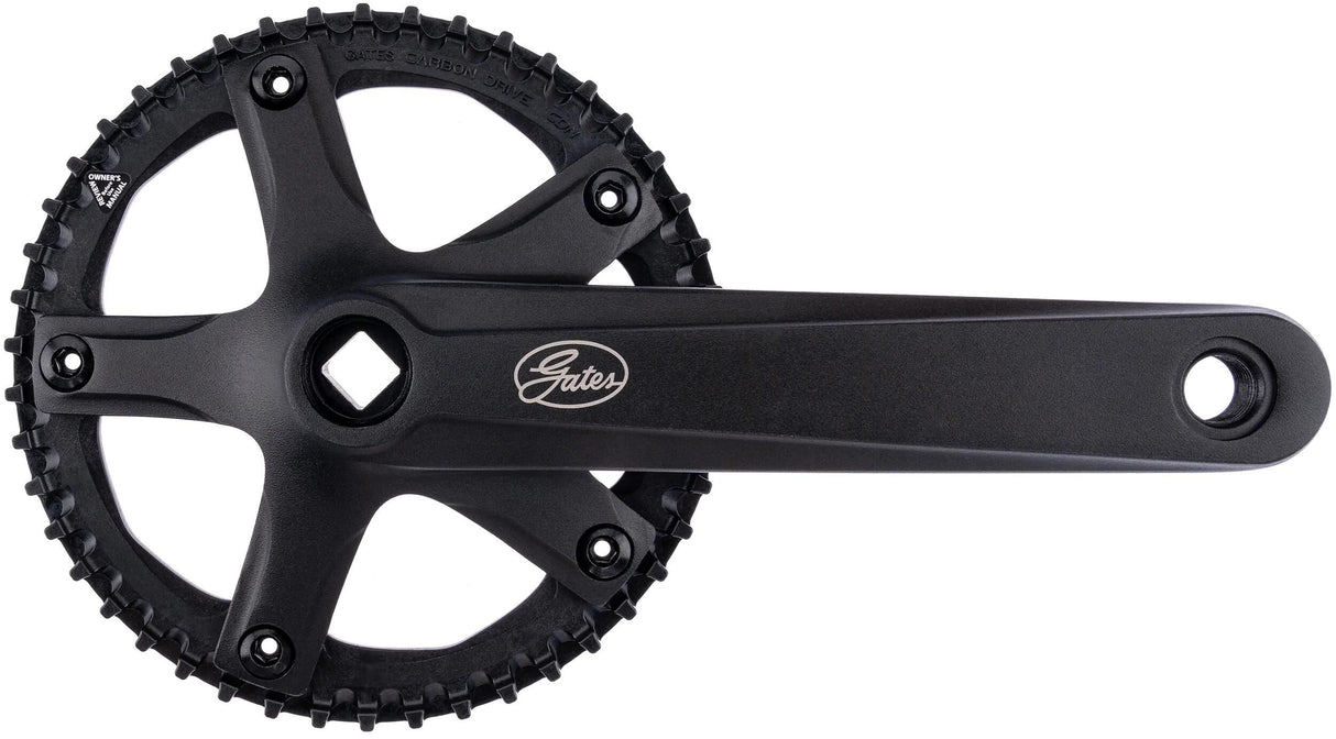 Gates Kurbelgarnitur CDN S150 46T 170mm ohne Schutzkante schwarz.