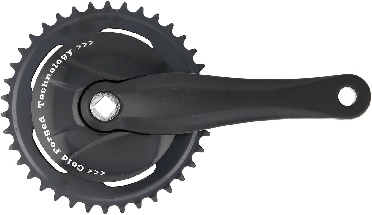 Miranda Kurbelgarnitur Kurbelgarnitur 170mm Stahl Alu, schwarz