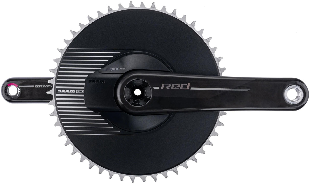 Sram Kurbelgarnitur Leistungsmesser rot 1 Achsen E1 Kurbelgarnitur PM rot 1 Achsen E1 167,5 mm