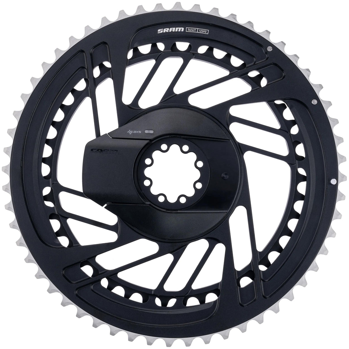 Sram Kettenblatt rote Achsen E1 43 56t