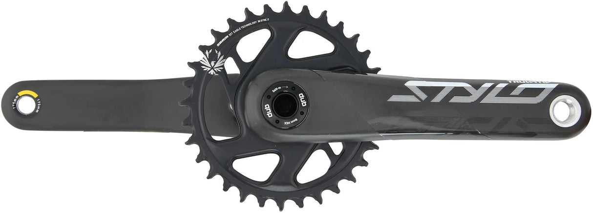 Truvativ Kurbelgarnitur Stylo Carbon Eagle Kurbelgarnitur Stylo Carb.eagle 32t.dub Boost