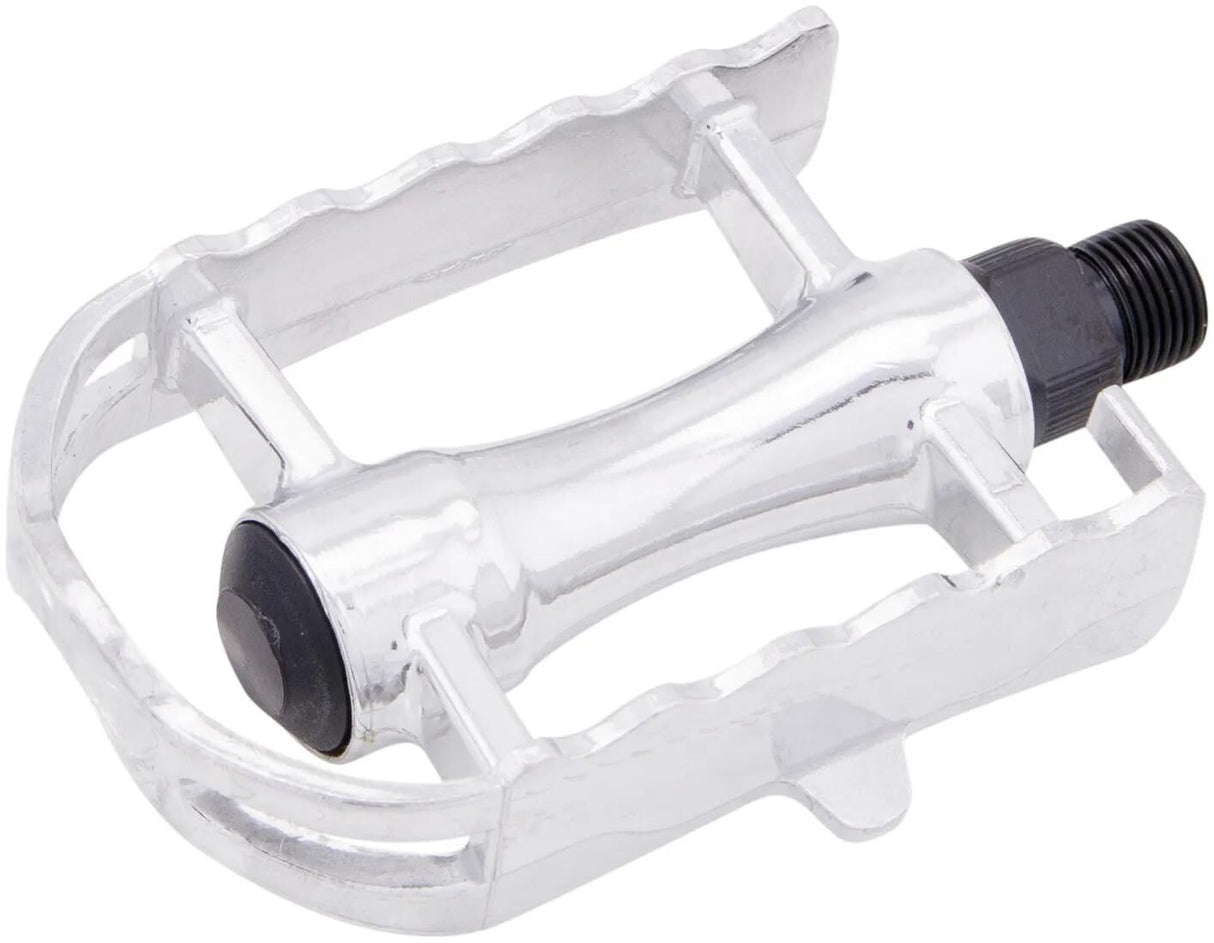 Messinglagerpedal Pedal Alu Silber 62 x 96mm