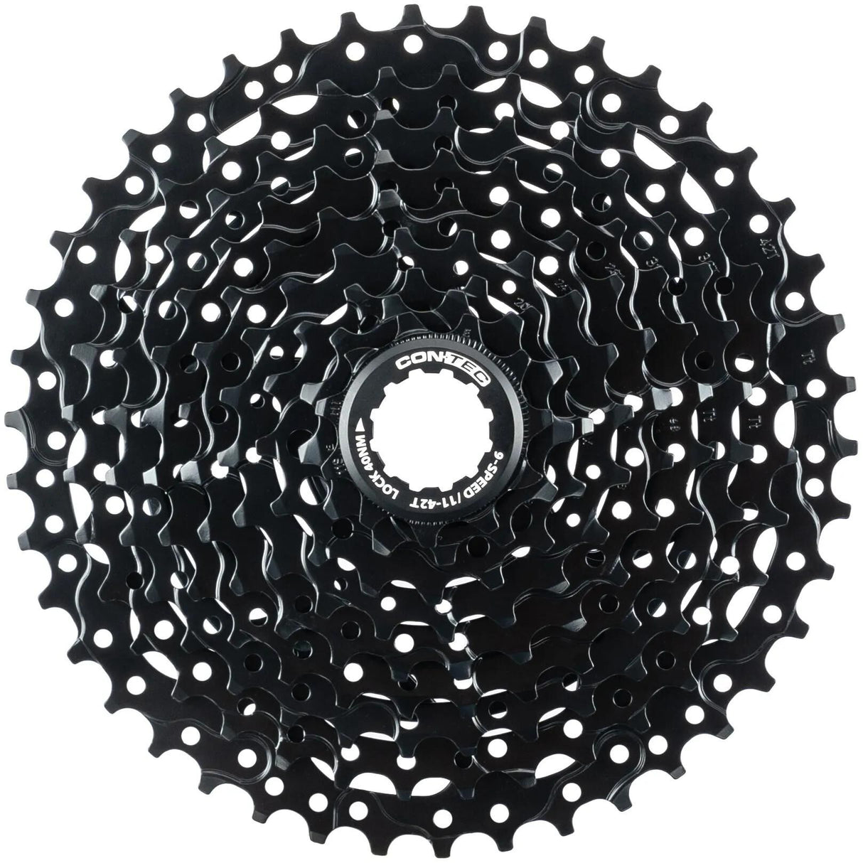Contec Kassette Grad.LG Ritzel CT Cas.Sprocket Grad.LG 11-42t 9sp schwarz