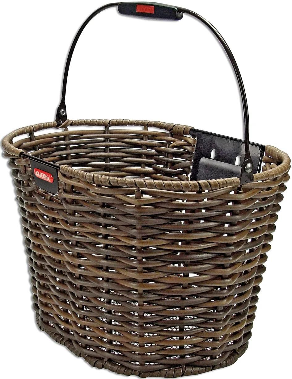 Klickfix Rixen Kaul Korb, vorne structura oval fr.Korb r k structura oval braun