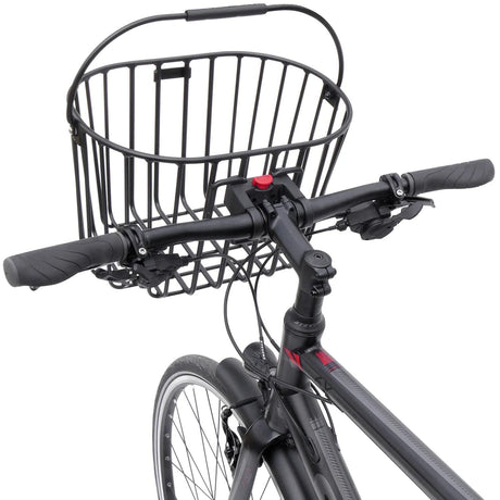 Klickfix Rixen Kaul Fahrradkorb, vorne Alumino FR.Korb R K Alumino schwarz