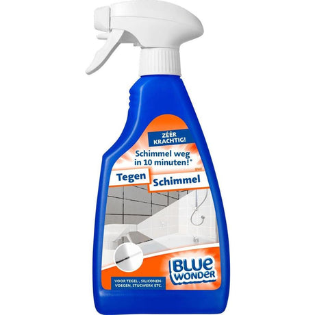 Blue Wonder Anti-Schimmel-Spray 500 ml für Fliesen, Silikonfugen, Putz usw