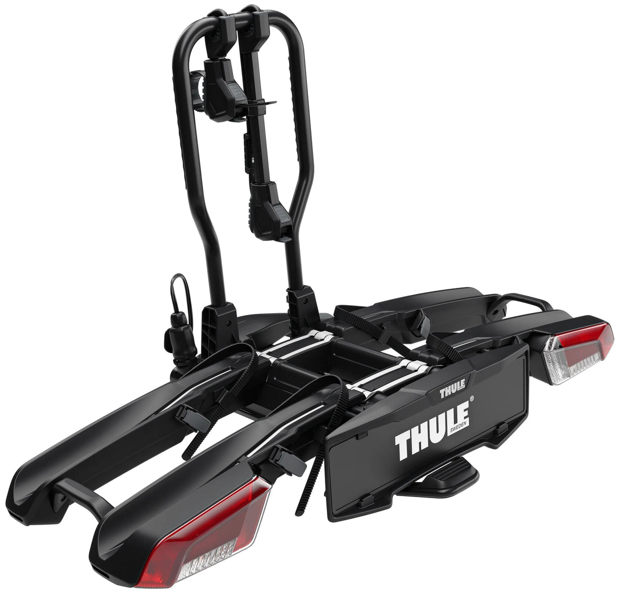 Thule Anhängerkupplung Fahrradträger Easyfold 3 . Easy Fold 3 2bike Plattform schwarz
