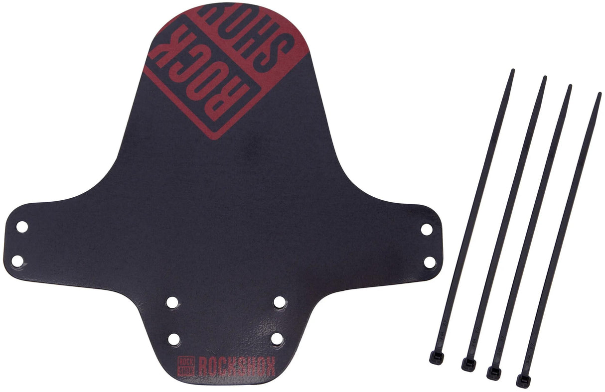 RockShox Schmutzfänger, Vorderrad-Kotflügel, Clip-on-Kotflügel RS, schwarz, Boxxer, rot