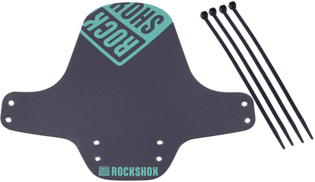 RockShox Schmutzfänger, Vorderrad-Kotflügel, Clip-on-Kotflügel RS, schwarz, meerschaumgrün