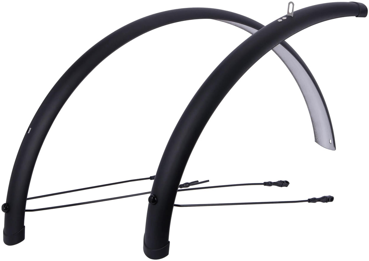Contec Kotflügelset Spritzschutz CT Kotflügel Spritzschutz 24 54mm schwarz matt