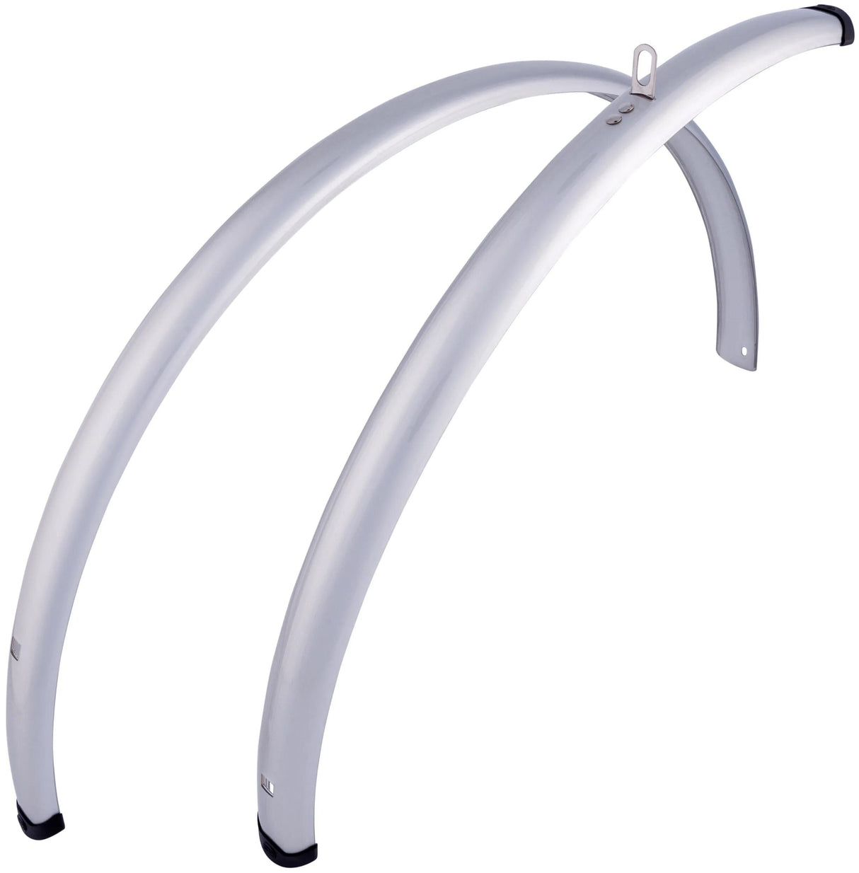 Contec Kotflügelset Spritzschutz CT Kotflügel Spritzschutz 28 42mm Silber glänzend