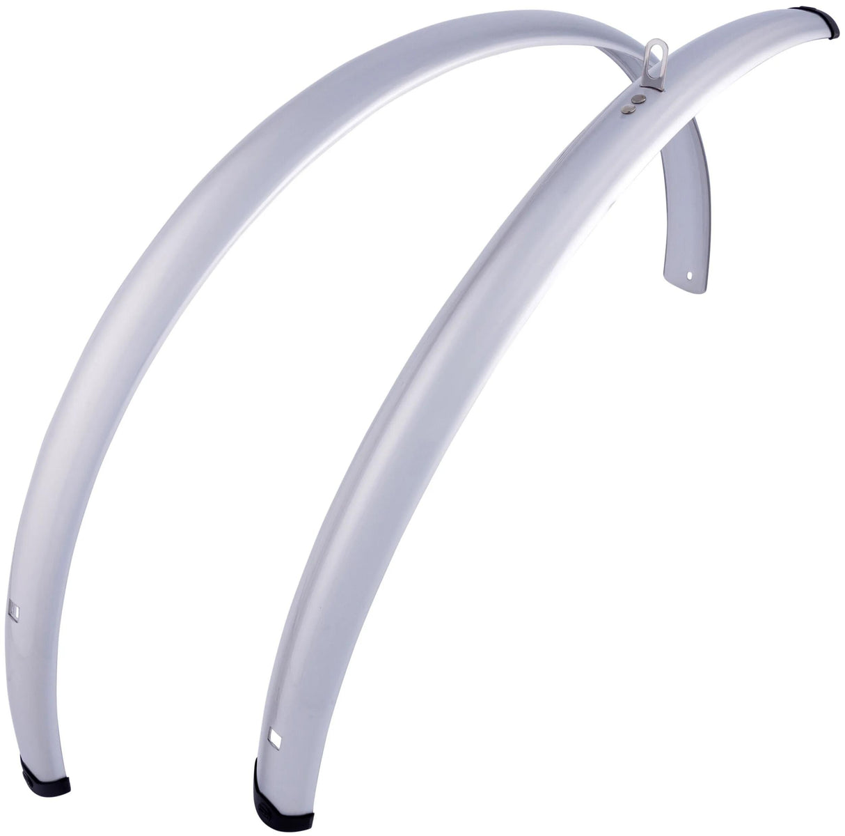Contec Kotflügelset Spritzschutz CT Kotflügel Spritzschutz 28 48mm Silber glänzend
