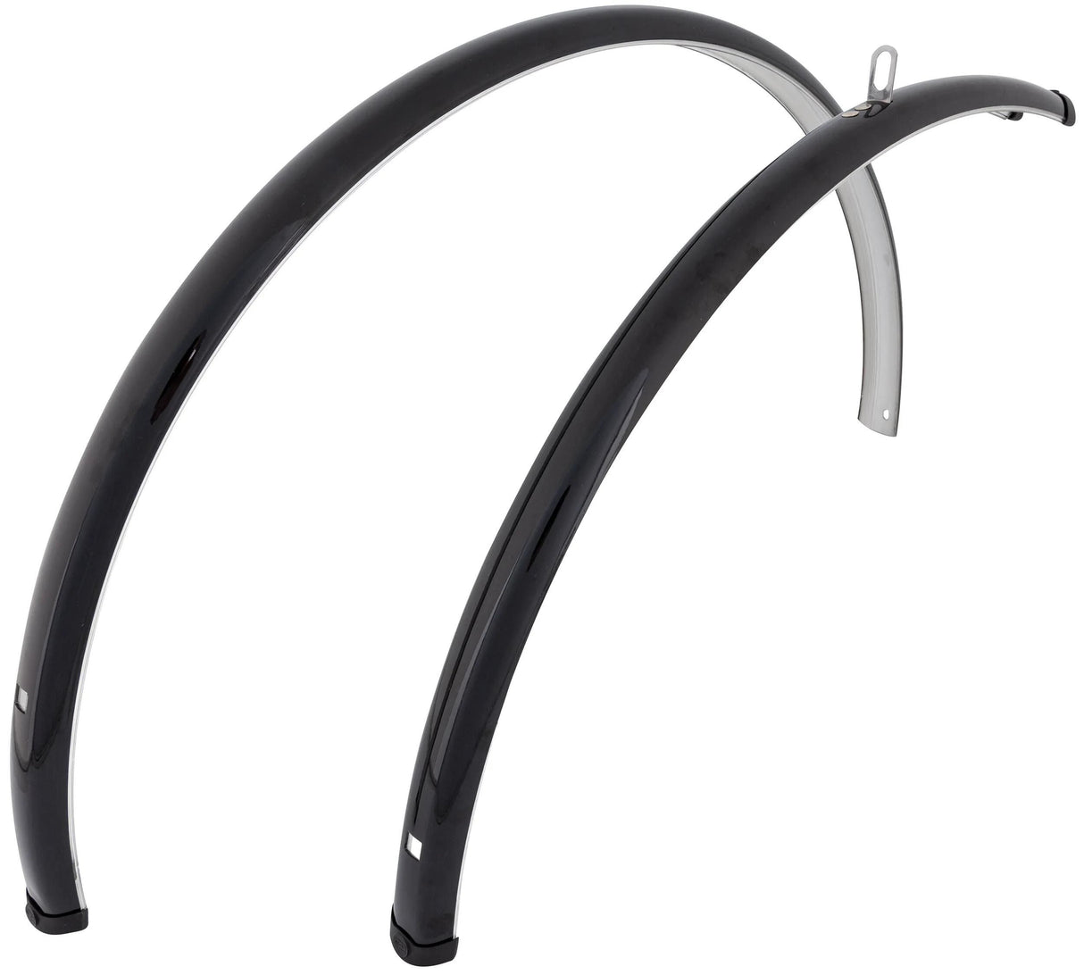 Contec Kotflügelset Spritzschutz CT Kotflügel Spritzschutz 28 35mm schwarz glänzend