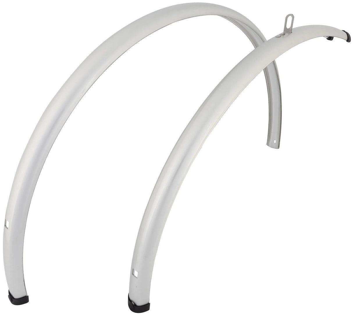 Contec Kotflügelset Spritzschutz CT Kotflügel Spritzschutz 28 35mm Silber glänzend