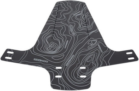 Contec Mud Flap Shield CT Spritzschutz Schild Linien: Schwarz Grau