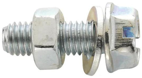 Fix Nippel Sechskantschraube Sechskant-Scheibenkopfschraube 12 mm Zink