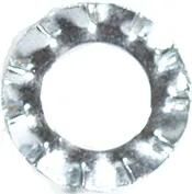 Fix-Nippel, gezahnter Ring, gezahnte Unterlegscheibe, Fix-Nippel. m5 Zink