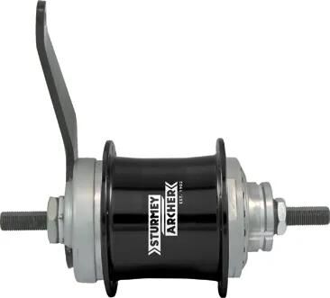 Sturmey Archer Getriebenaben-Teilesatz Duomatic Kick-Shift Zwei-Gang-Nabe Sturmey SW mit Rückpedal 32 Loch