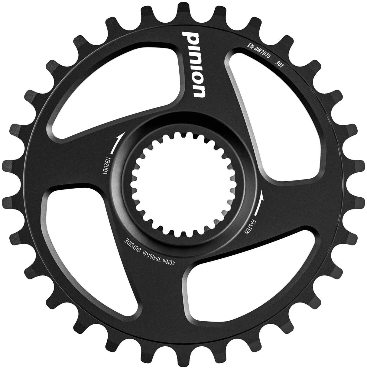 Ritzel Kettenblatt Alu, 30 Z., schwarz