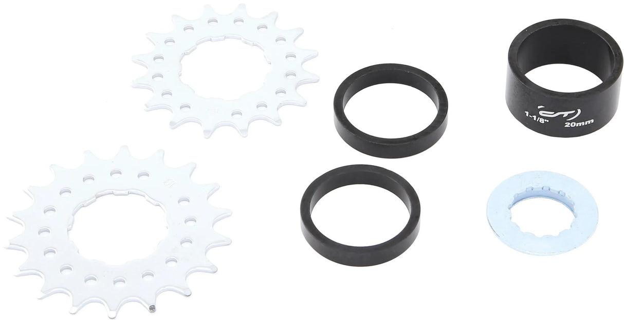 Contec Single Speed ​​Adapter Ad-One Speed ​​CT Adap. Ad-One-Geschwindigkeit für Singlespeed 16 18t einstellen
