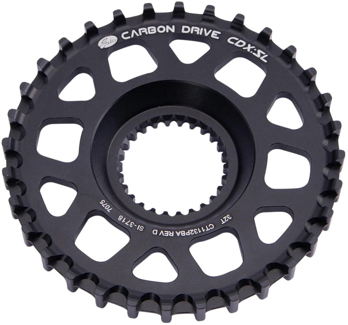Vorderes Kettenrad mit Carbonantrieb, CDX-Ritzel