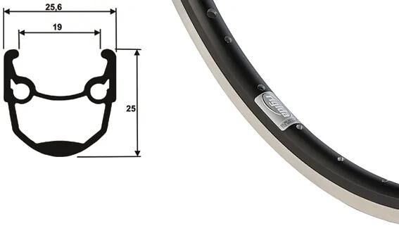 Ryde Felge Andra 10 Felgen Andra 10 19-622 32l sw