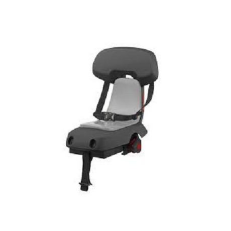 Polisport Guppy Junior Rücksitz. Farbe: Grau
