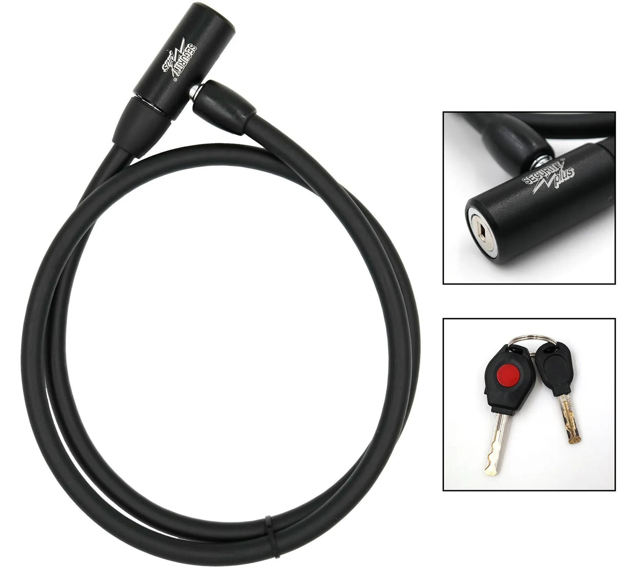 Security Plus Kabelschloss K88 Kabelschloss Sec.Plus K888 120cm schwarz