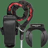 Trelock rahmenschloss-set rs 560 frame lock set 560 az poc + zr355 + bag