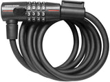 Trelock sk312 Spiralkabelschloss Code 180 12 mm schwarz