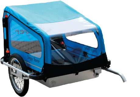 Doggytourer Fahrrad Hundeanhänger Doggy Tourer M Hundeanhänger Kinder Touring Doggy Tourer M Blau