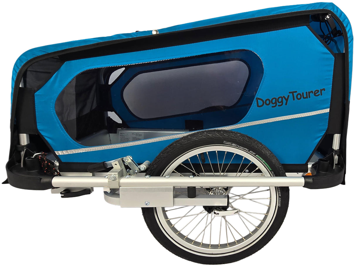Doggytourer Fahrrad-Hundeanhänger Doggy Tourer S Hundeanhänger Doggy Tourer S Blau
