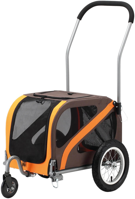 Blue Bird Hundeanhänger braun orange