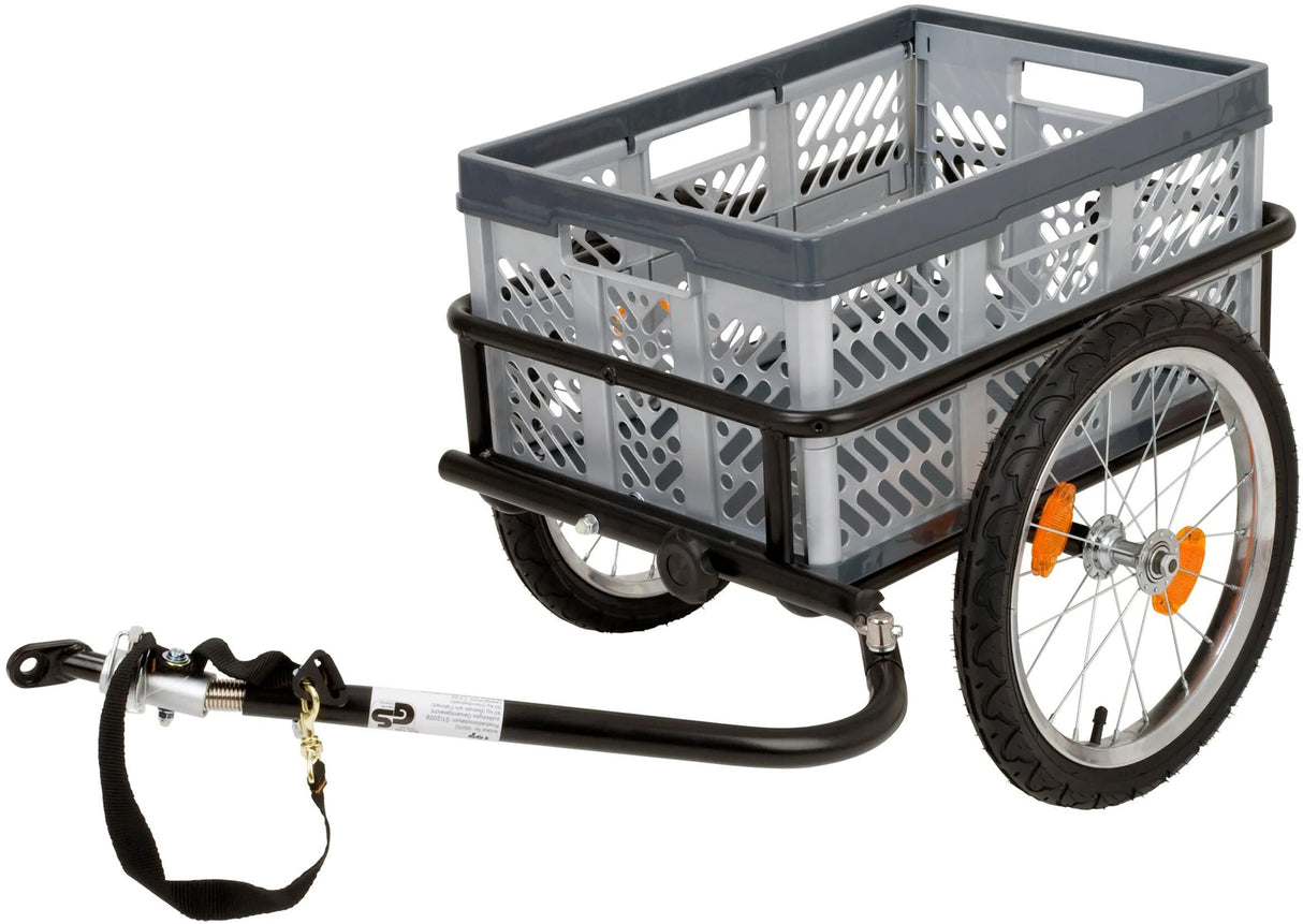 Point Fahrradtransportanhänger Monz Lastenanhänger mit 2 Deichseln