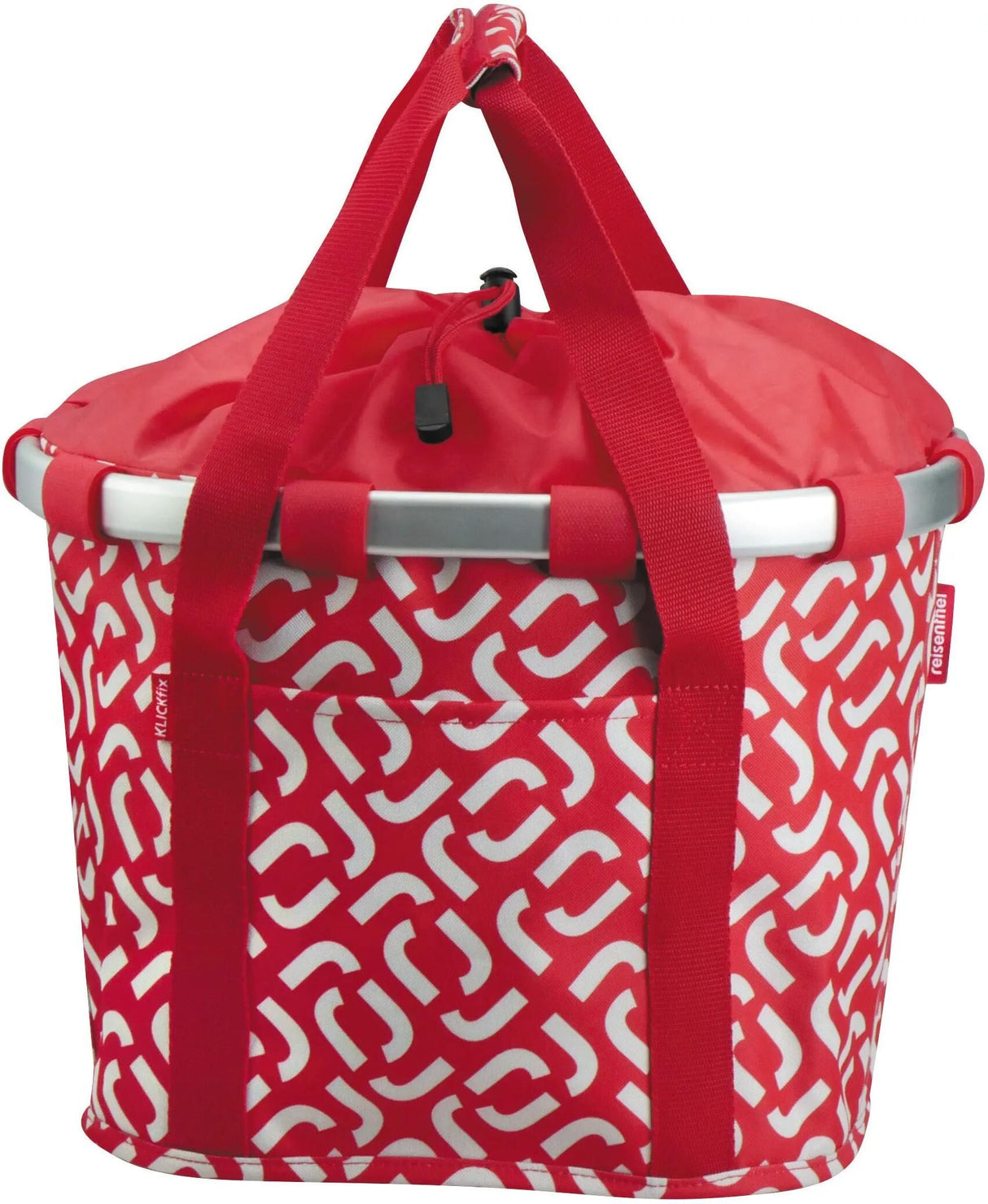 Klickfix Rixen Kaul Shopper Bag Bikebasket Shop.bag R K Bikebasket Signature Red