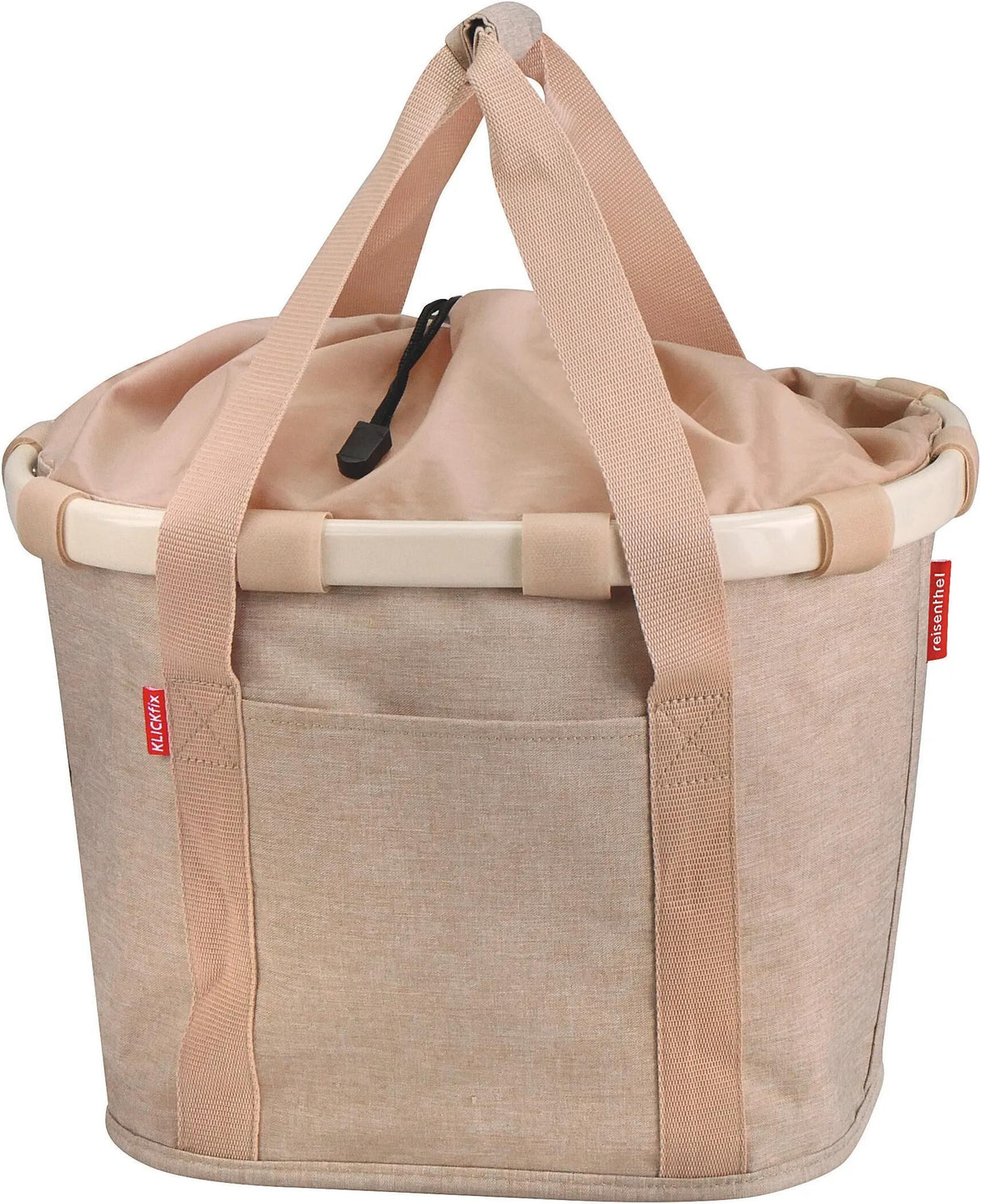Rixen Kaul Shopper Bag Bikebasket Fr.Basket R K Bikebasket Twist Coffee