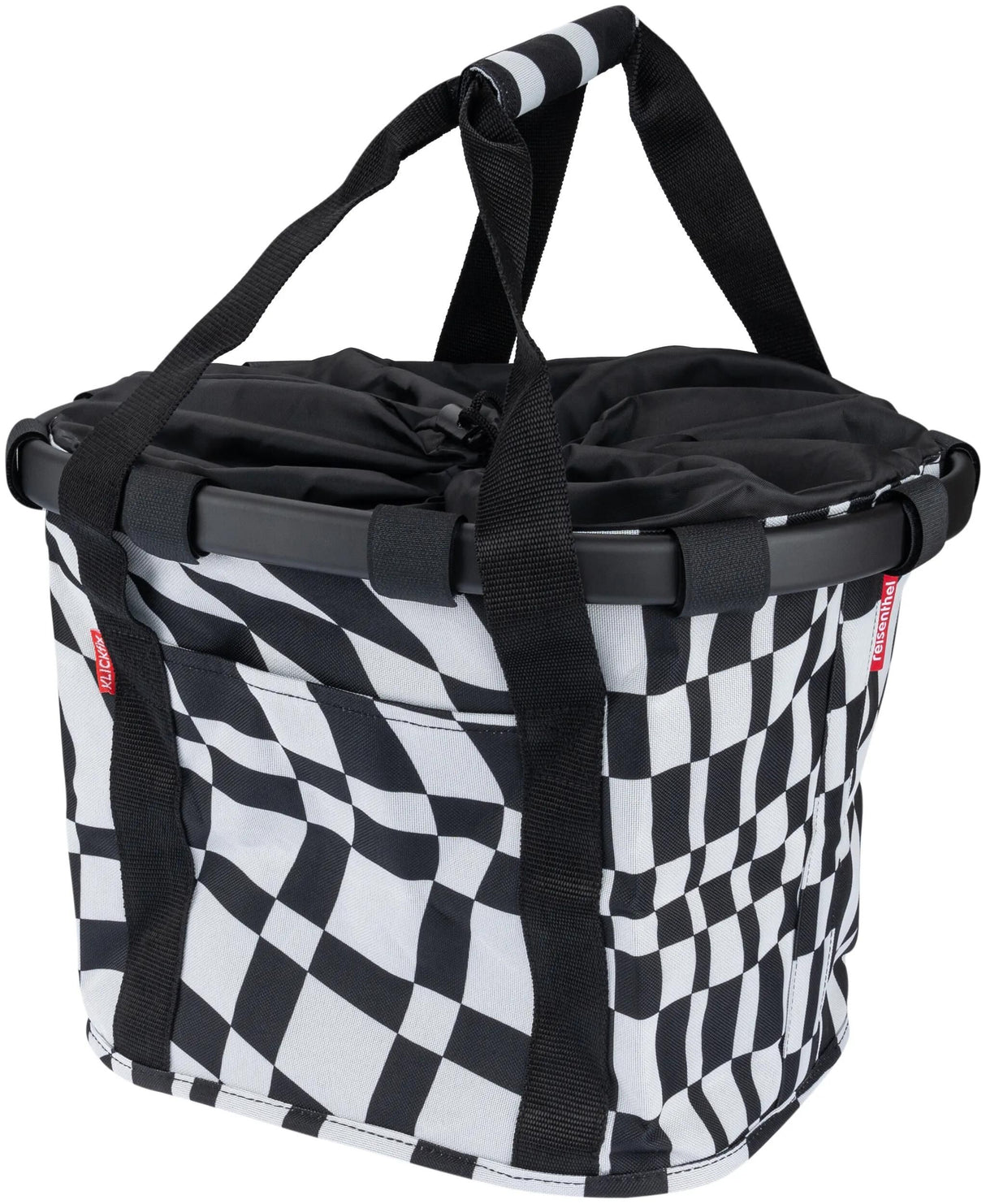Rixen Kaul Shopper Bag Bikebasket Shop.bag R K Bikebasket Op Art