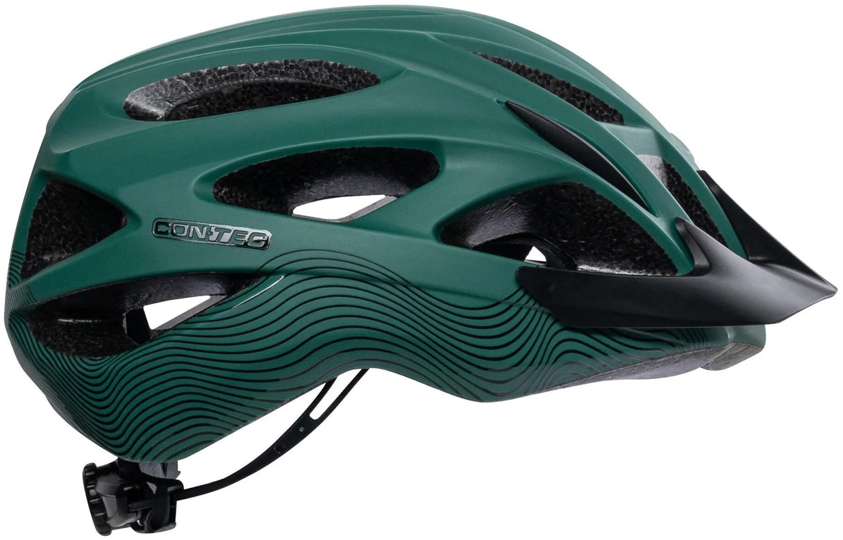Contec Helm Laska CT Helme Laska Gr. m l mattgrün schwarz