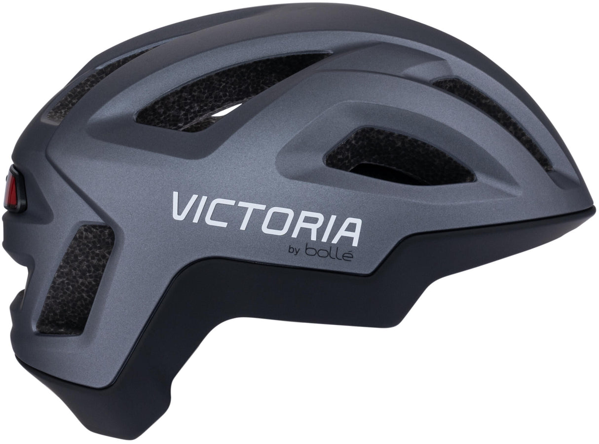 Victoria Helm React LED Helm Vict.React LED Größe L Titan matt